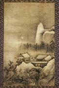 unknow artist Pavilions in a Mountain Landscape china oil painting artist